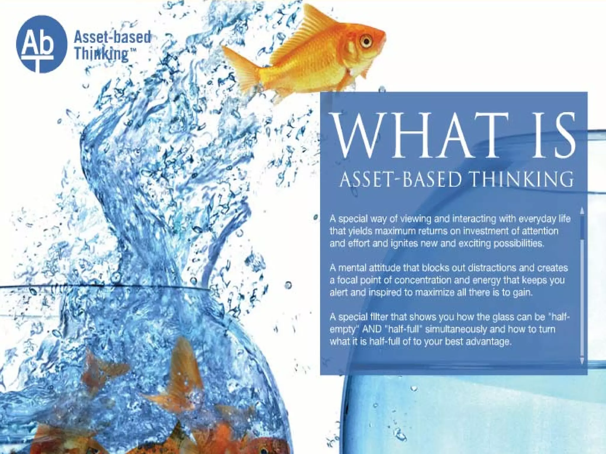 Strategy to Transfer Corporate: Asset Based Thinking