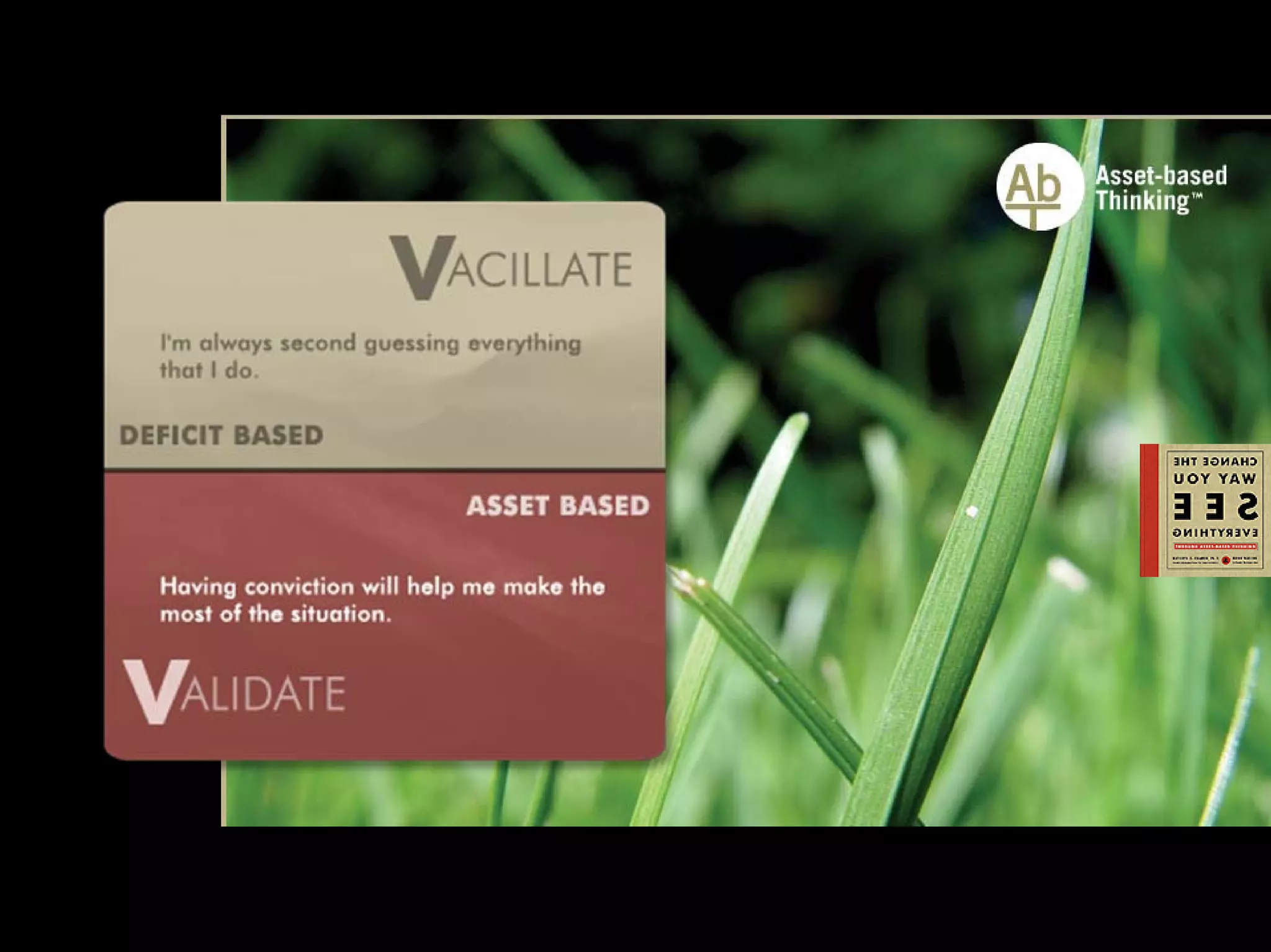 Strategy to Transfer Corporate: Asset Based Thinking