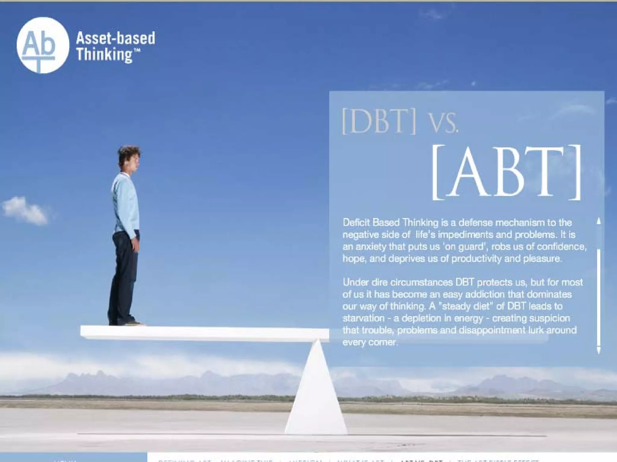 Strategy to Transfer Corporate: Asset Based Thinking