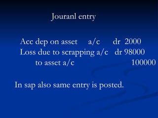 ASSET ACCOUNTING Setup and Configuration | PPT