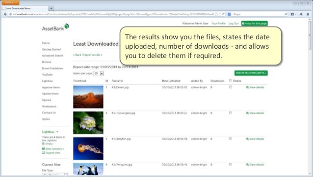 Asset Bank Key Features An Admin Should Know