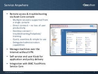 BMC FootPrints Asset Core Overview 