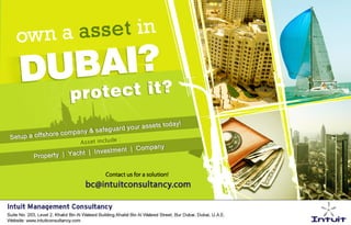 Own a Asset in Dubai 