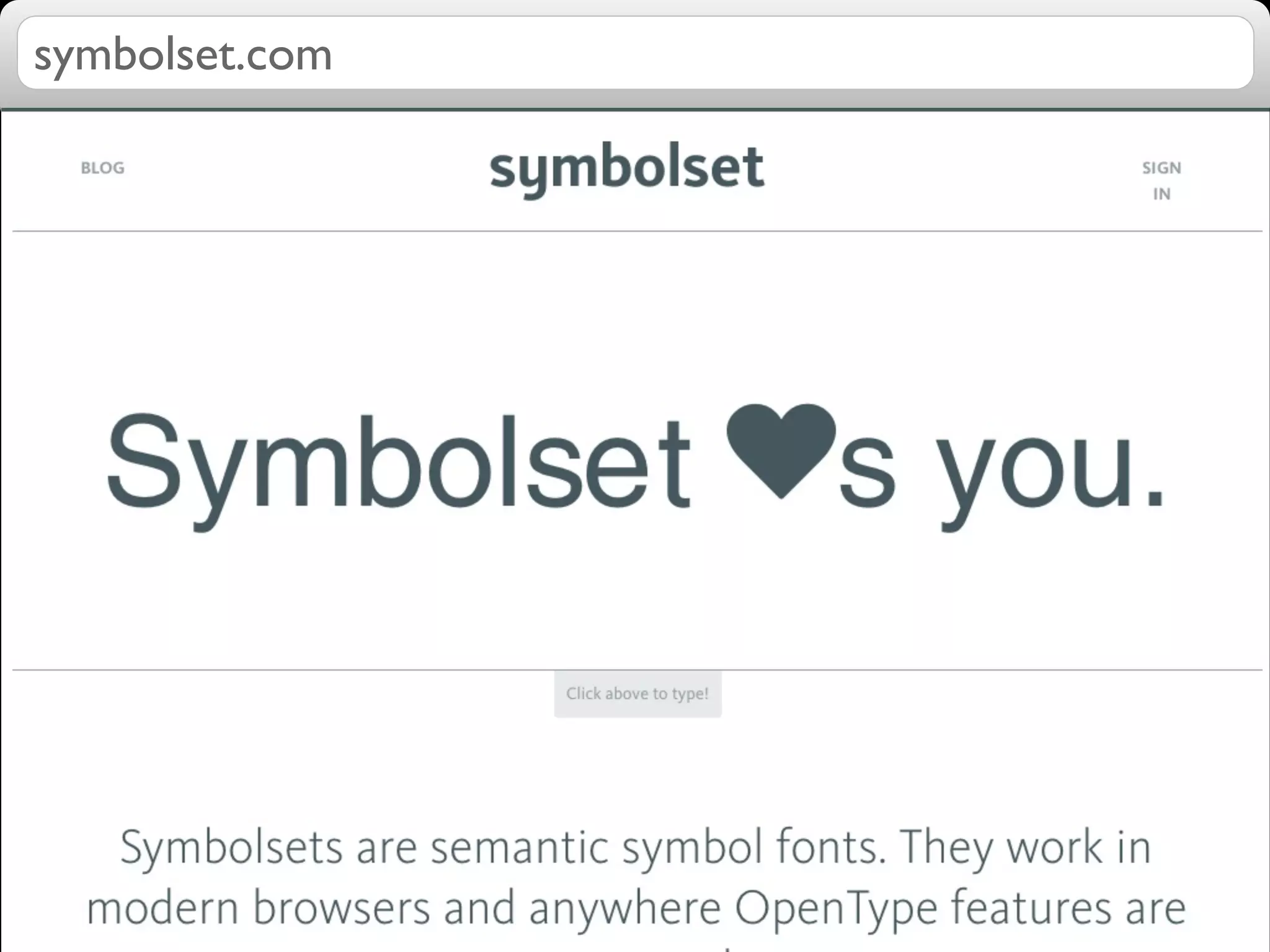 symbolset.com
 
