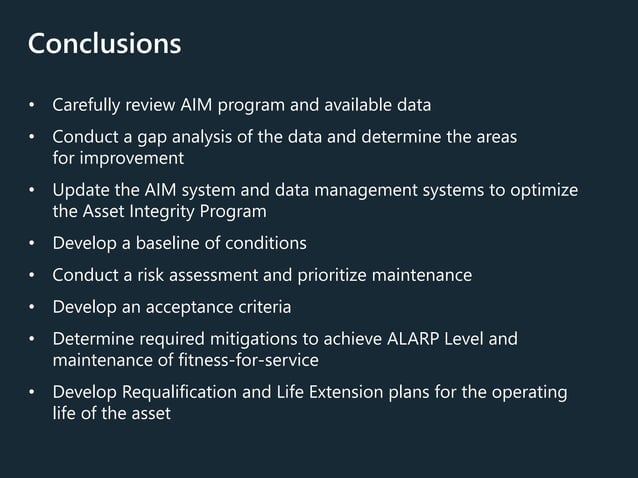 Asset Integrity Management for purpose-built FPSOs and subsea system ...