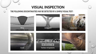 VISUAL INSPECTION
 