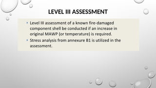 LEVEL III ASSESSMENT
 