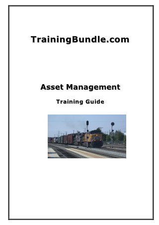 TrainingBundle.com




 Asset Management
    Training Guide
 