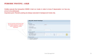 Asset management in sap | PPTX