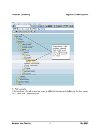 Asset Manager Code Asset management manual | PDF