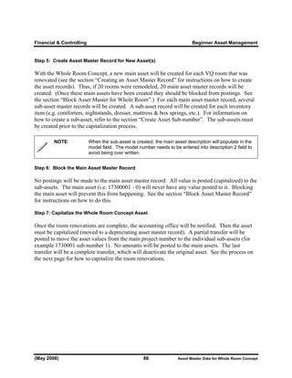 All Spring Asset Management Asset management manual | PDF