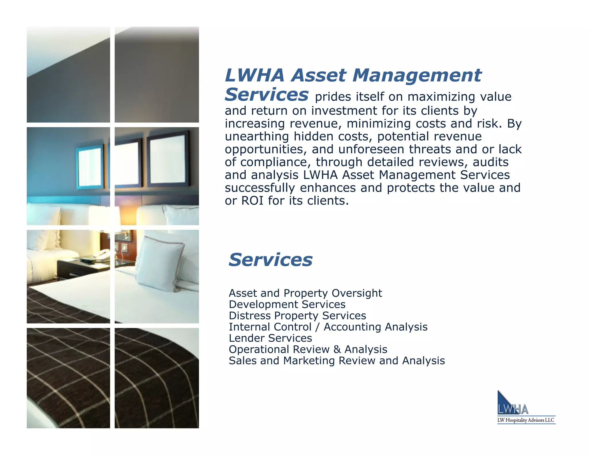 Asset management services brochure | PDF | Business Accounting ...
