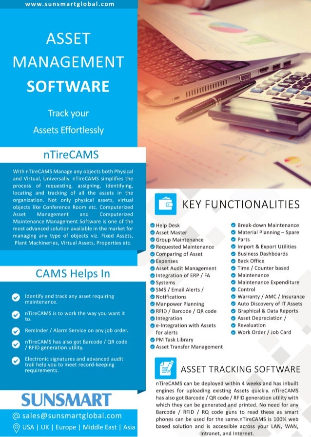 Asset Management Software Sunsmart