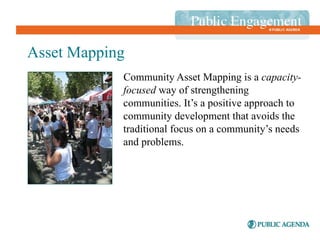 Community Asset Mapping Public - Community Asset Mapping Public Agenda 2 320 
