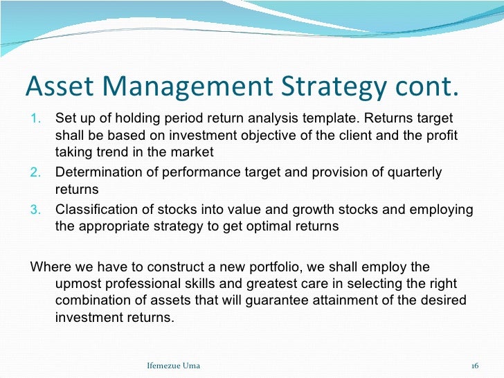 asset management template