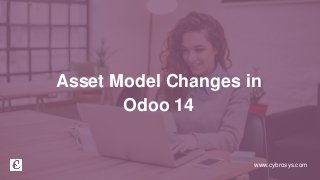 www.cybrosys.com
Asset Model Changes in
Odoo 14
 