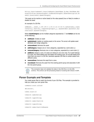 ESM Asset Model FlexConnector Developer's Guide for ESM 6.8c
