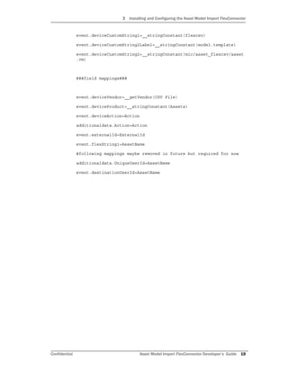 ESM Asset Model FlexConnector Developer's Guide for ESM 6.8c