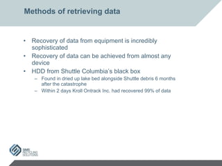 An Introduction to Asset Recovery | PPT
