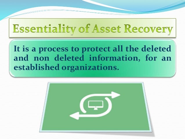 Asset Recovery , Complete guide to IT asset recovery and disposition in ...
