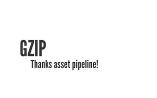GZIP 
Thanks asset pipeline! 
 