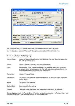 Asset register | PDF