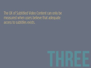 Online News Videos - The UX of Subtitle Position