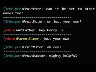 Text Chat
Text chat modification
27
 