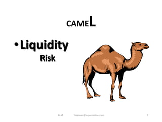 L

CAME

• Liquidity
Risk

ALM

bsenver@superonline.com

7

 