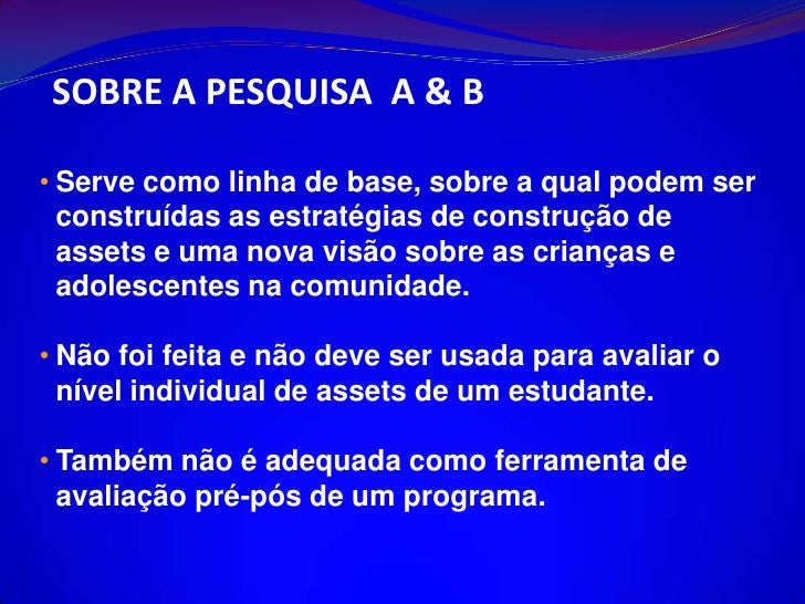 developmental assets Developmental assets can be defined in terms of opportunities, associations and personal traits that young people require so as to avoid risks and to be successful (search institute, 2010. developmental assets Developmental assets can be defined in terms of opportunities, associations and personal traits that young people require so as to avoid risks and to be successful (search institute, 2010.