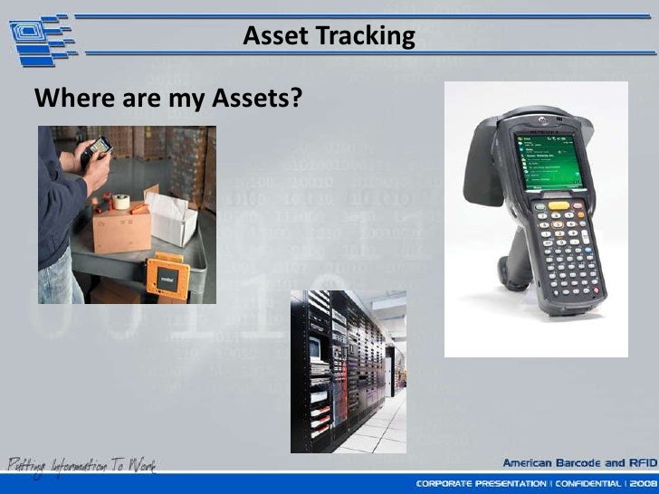 asset tracking presentation from american barcode and rfid asset tracking