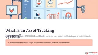 The Future of Asset Tracking Cloud, IoT and Beyond | PDF