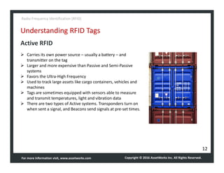 AssetWorks RFID Quick Guide | PDF