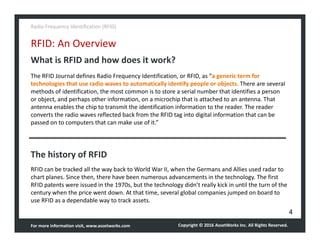 AssetWorks RFID Quick Guide | PDF