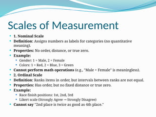 Number Scale Example Assessment and Evaluation of learning I | PPTX
