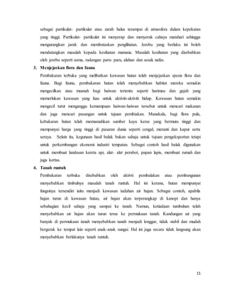 PEMBAKARAN TERBUKA & PENCEMARAN UDARA