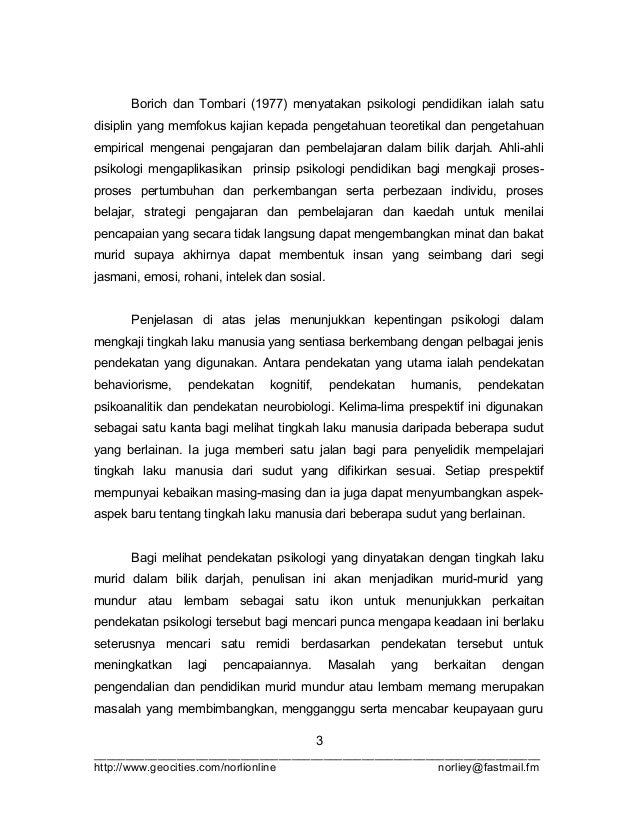 Assg Psikologi