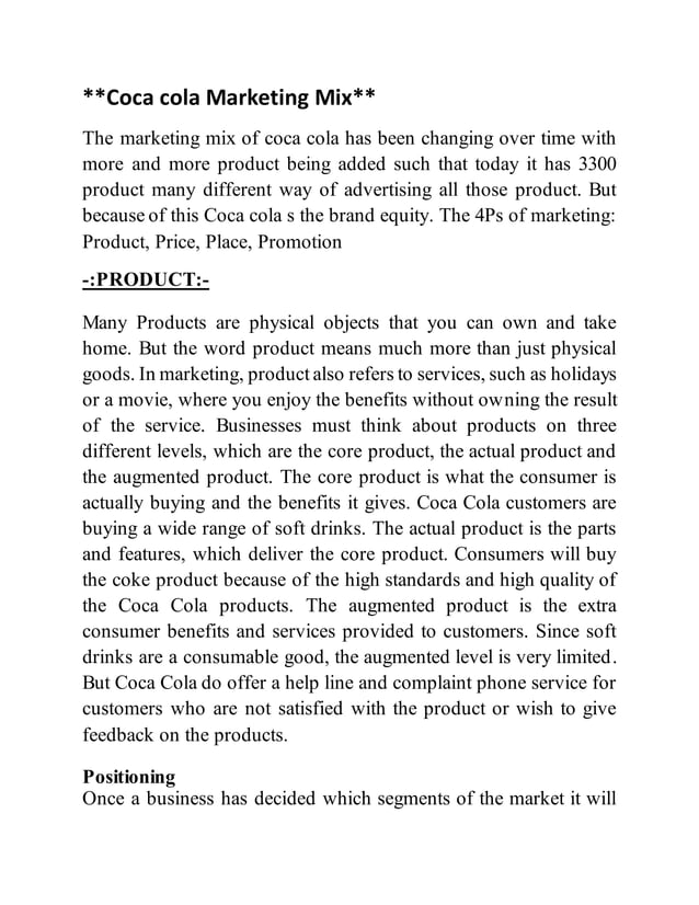 Assignment on 4ps marketing | DOCX | Marketing and Advertising | Business