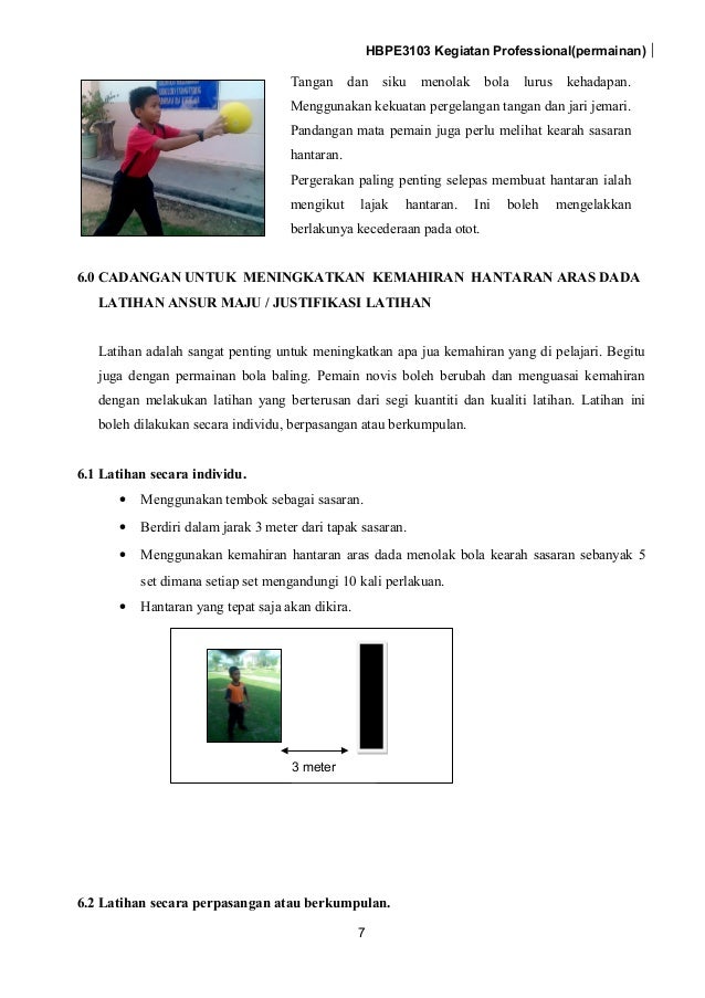 Hbpe Laporan Pemerhatian Permainan Bola Baling