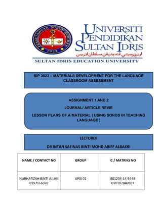 Assigmnt 1 n 2 final checking | PDF