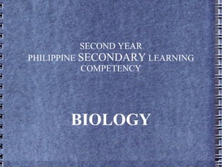 Learning Competency in Biology