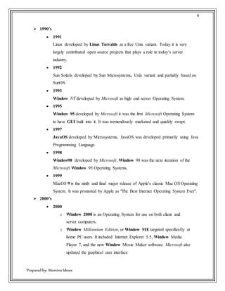 Operating System | DOCX