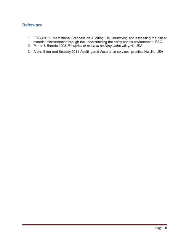 Nsf Principles Of Internal Auditing Nsf Principles Of Internal Auditing