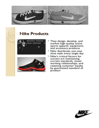 Assignment on Marketing of Nike shoes