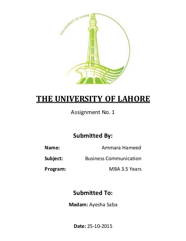 assignment