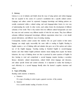 Teaching Reading Skills | DOCX