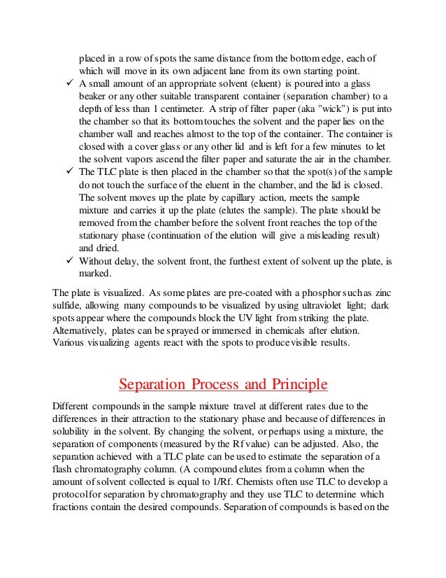 How can chromatography be used image