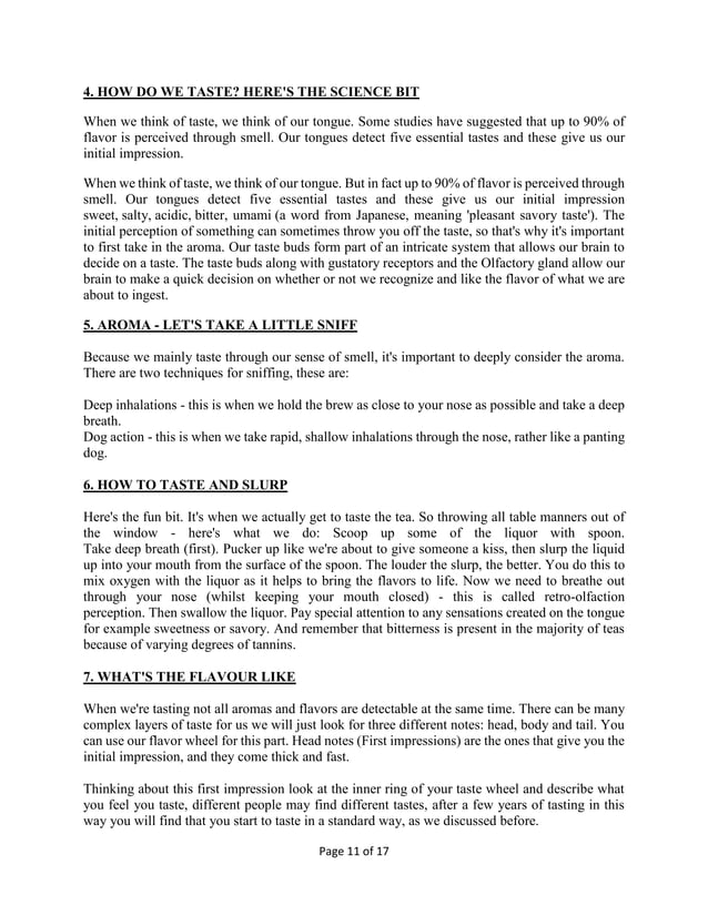 Tea Manufacturing, Tea Testing & Tea Machinery pdf