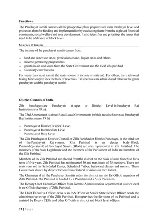 Assignment on local government | PDF