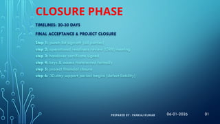 Step Closure Assignment-1 Project commissioning closure and handover.pptx